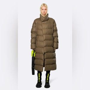 NWT: Rains Puffer Long Coat- Size M